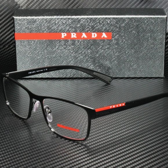 Prada Men's Black Eyeglasses! - Picture 1 of 4